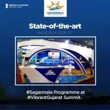 Sagarmala Pavilion at Vibrant Gujarat 2017